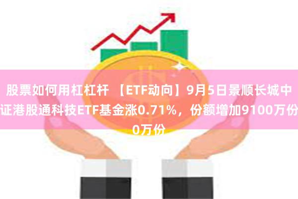 股票如何用杠杠杆 【ETF动向】9月5日景顺长城中证港股通科技ETF基金涨0.71%，份额增加9100万份