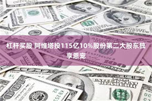 杠杆买股 阿维塔投115亿10%股份第二大股东独享恩宠