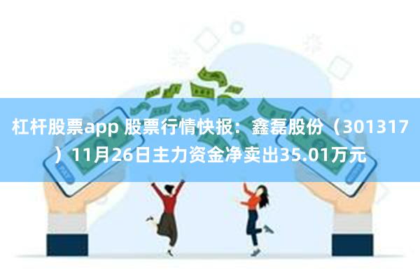 杠杆股票app 股票行情快报：鑫磊股份（301317）11月26日主力资金净卖出35.01万元